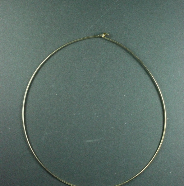 Colier Metalic Auriu, 13cm