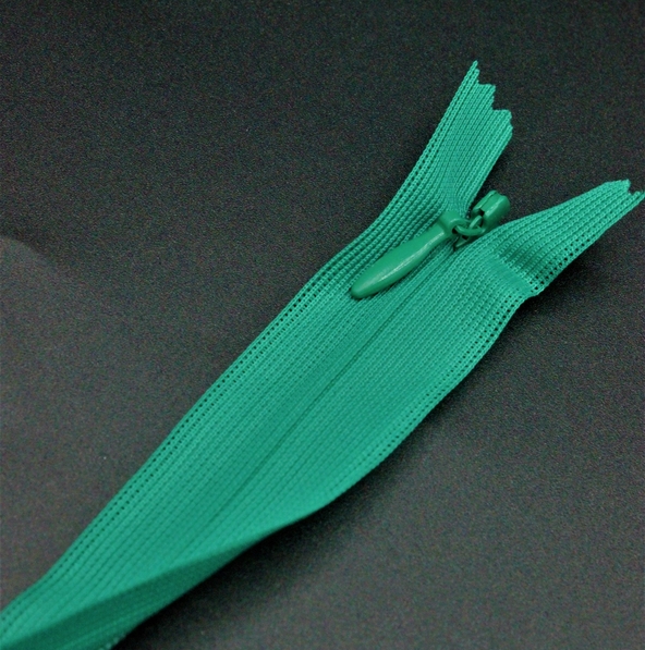 Fermoar Ascuns 56cm, Verde